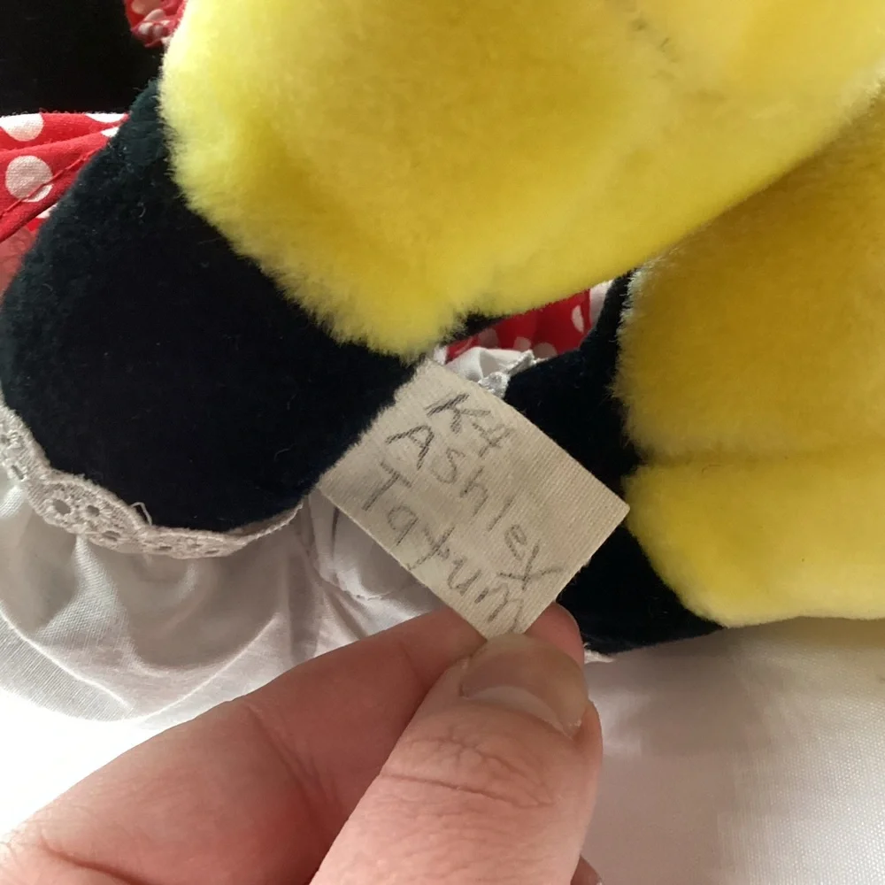 Disneyland Disney World Vintage Minnie Mouse 1980s 10" Plush Doll Stuffed Animal - Picture 6 of 9